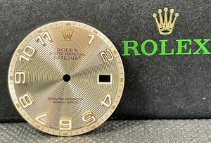 Rolex Datejust 36 mm para hombre esfera concéntrica rosa marcadores de números arábigos 116231 - Imagen 1 de 5