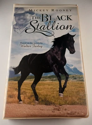 The Black Stallion (VHS) 1979 Kelly Reno, Mickey Rooney, Teri Garr TESTED - Image 1 of 3