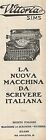 W2040 Sieg S. I. M.S.Kaffeemaschine Von Schreibset - Werbung Der 1925 - Vintage