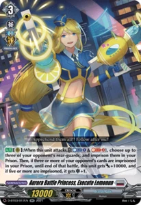 x1 Aurora Battle Princess, Execute Lemonun - D-BT03/017EN - RR CFV M/NM - Picture 1 of 1