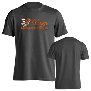 Bowling Green State University Mom Proud Parent Mother Logo Short Sleeve T-Shirt - Picture 1 of 13