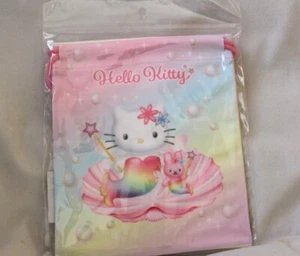 Hello Kitty small drawsting bag new mermaid new - Picture 1 of 2