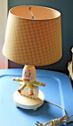 Vintage HUMPTY DUMPTY Nursery Originals Wooden Character Lamp & Shade Works 1977