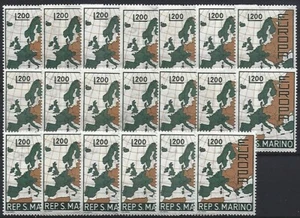 EU - EUROPA C.E.P.T. - 1967 San Marino 20 Sets postfrisch - Bild 1 von 1