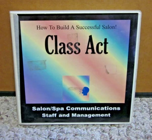 CLASS ACT How to Create Successful Salon Spa cassette-tapes Gary Alquist seminar - Picture 1 of 3