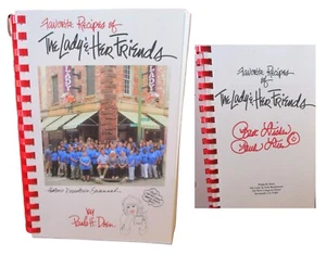 Favorite Recipes of The Lady & Her Friends Paula Deen ✎ SIGNED ✎ Cookbook NICE! - Picture 1 of 3