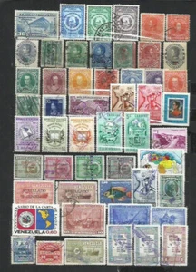 R419- VENEZUELA LOTE SELLOS ANTIGUOS AMERICA SUR.CARIBE - Imagen 1 de 1