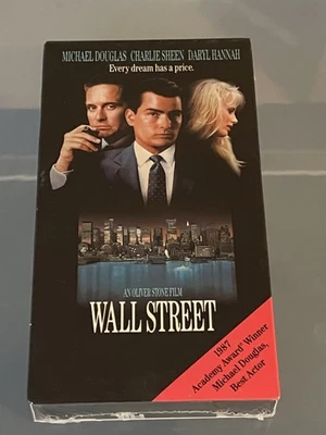 Wall Street 1988 VHS Factory Sealed CbsFox - Image 1 of 4