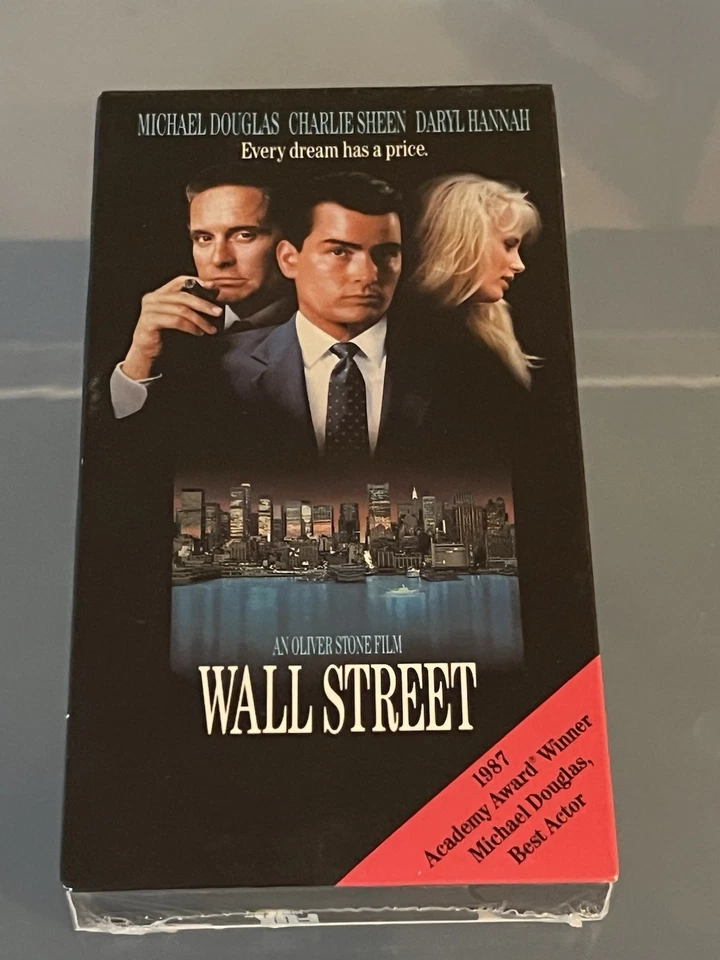Wall Street 1988 VHS Factory Sealed CbsFox - Immagine 1 di 4