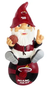 Miami Heat Garden Gnome - On Team Logo - Picture 1 of 1