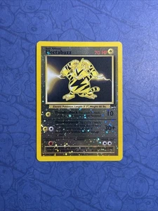WOTC Pokemon Best Of Game Promo Electabuzz #1 NM-MT+ Reverse Holo Rare Vintage - Bild 1 von 10