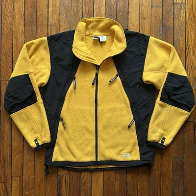 Chaqueta polar The North Face Danali rara de colección para hombre mediana amarilla negra abejorro Foto 1 de 4