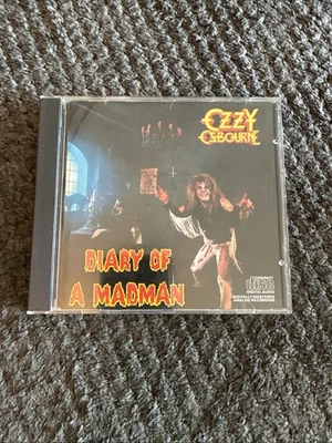 Ozzy Osbourne Diary Of A Madman CD 1st PRESS! Jet ZK 37492 Black Sabbath RARE! Foto 1 de 4