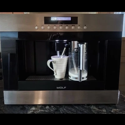 WOLF Coffee Machine Integrated Built-in Bean To Cup Coffee System EC24S - Image 1 of 4