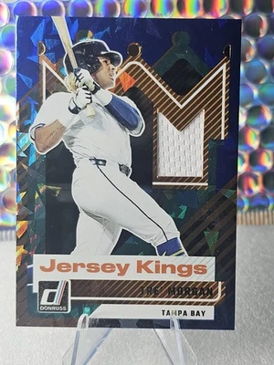2025 Panini Donruss - Jersey Kings Tre' Morgan #JK-TM Blue Ice (RC) - Image 1 of 2
