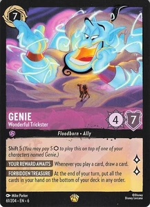 LORCANA Genie LEGENDARY EN 6 61/204  - Picture 1 of 2