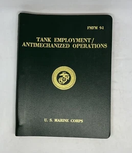 Empleo de tanques/operaciones antimecanizadas FMFM 9-1 Cuerpo de Marines de los Estados Unidos 1975 - Imagen 1 de 12