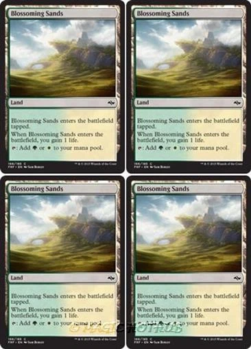 MTG - 4x BLOSSOMING SANDS - Fate Reforged (C) - Image 1 of 1