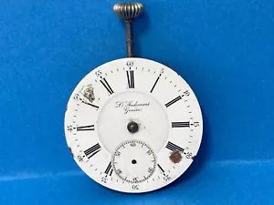 LOUIS AUDEMARS GENEVE -VECCHIO OROLOGIO DA TASCA POCKET WATCH-RICAMBI-RESTORE - Picture 1 of 9