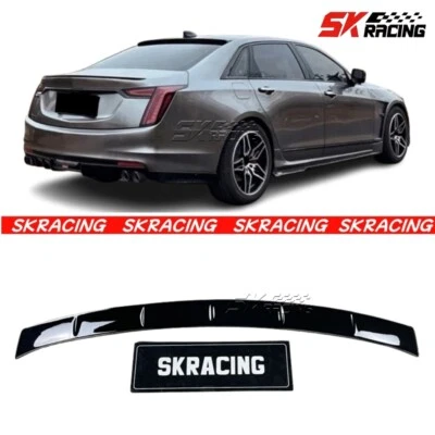 Kit de carrocería de alerón de techo trasero de carbono sin pintar/forjado para Cadillac CT6 2019-20 Foto 1 de 4