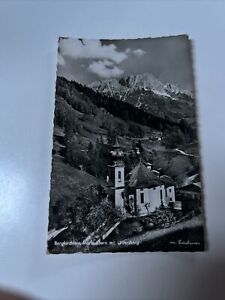 Alte Postkarte - Bergkirchlein Maria Gern Mit Untersberg