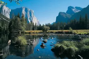 Yosemite Valley Yosemite National Park California Photo Photograph Poster 24x16 - Picture 1 of 1