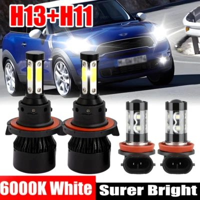 Kit de faros LED + faros antiniebla para Mini Cooper Countryman/Paceman 2011-2016 Foto 1 de 4