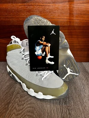 2002 NIKE AIR JORDAN IX RETRO 9 COOL GREY OG 302370-011 SIZE 10.5 BRAND NEW DS - Изображение 1 из 4