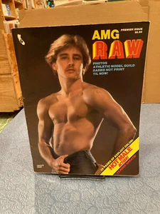 AMG RAW #1 Athletic Model Guild physique beefcake men - Imagen 1 de 1