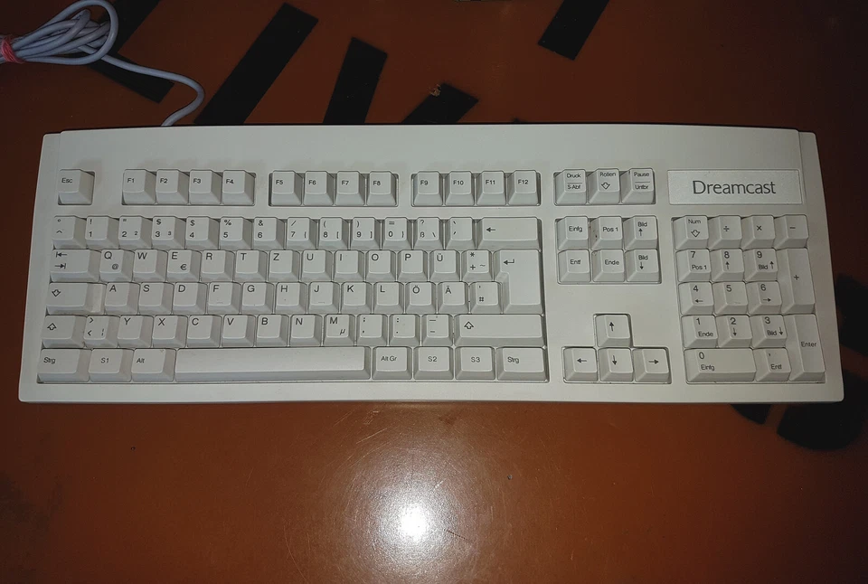 # Sega Dreamcast Keyboard/Keyboard IN Very Good Condition # - Image 1 of 1