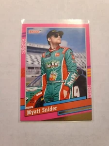 2024 Donruss NASCAR Myatt Snider #126 Pink Parallel 9/25 - Picture 1 of 2
