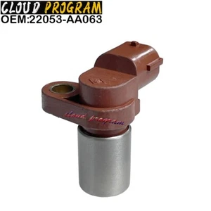 22053AA063 Engine Crankshaft Position Sensor 2 Pin For Subaru - Picture 1 of 9