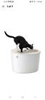Iris Open Top Cat Litter Box - W53cm - White