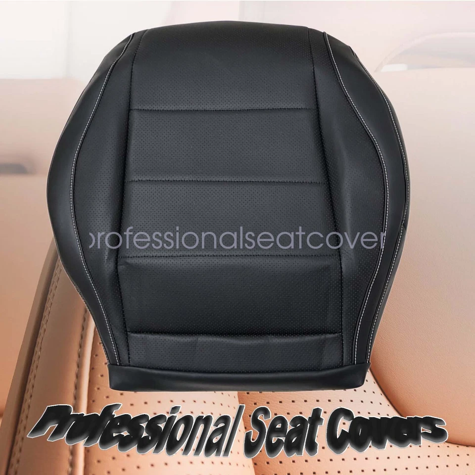 Driver Bottom Perforated Leather Seat Cover For 2020 - 2024 Mercedes Benz GLS450 - Image 1 of 4