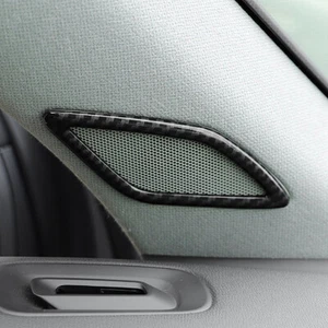 For Volvo XC40 2019-2022 Carbon Fiber Pattern A Pillar Speaker Frame Cover Trim - Picture 1 of 6