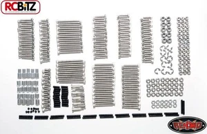 Scaler & Crawler Screws & Support Bag SILVER M3 Washer Nuts Screws Bolts Z-S0445 - Picture 1 of 2