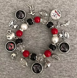 Atlanta Falcons Super Bowl Charm Bracelet - Picture 1 of 1