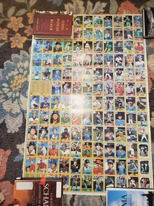 1987 Topps Uncut Sheet w/ Bonds McGwire Canseco W. Clark rc Loaded w/ HOFrs * 01 - Picture 1 of 6