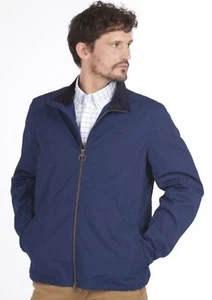 Barbour Mens Burden Casual Jacket Navy MCA0700NY55 SAMPLE Size L - Picture 1 of 8