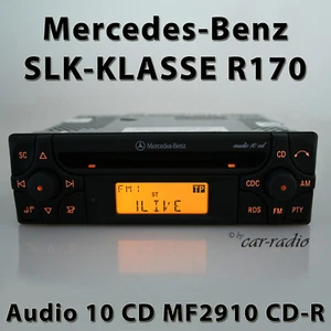 Original Mercedes R170 Radio Audio 10 CD MF2910 CD-R SLK-Klasse Autoradio OEM - Bild 1 von 11