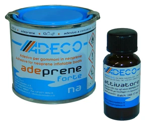 Schlauchbootkleber Adeco 125g 10ml Indurente 2K Neoprene Hypalon Klebestoff - Bild 1 von 1