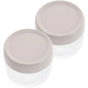2 Pcs Airtight Storage Tank Coffee Container Bean Holder Food Canisters - Picture 1 of 12