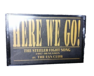 Pittsburgh Steelers HERE WE GO 1997-1998 Season Cassette Tape - Picture 1 of 2