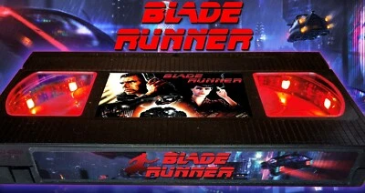 HANDMADE Blade Runner (1982) - Retro VHS Lamp +Remote Control - 80s Sci-Fi Harrison Ford