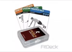 FITDECK Combat Sports Exercise Cards Martial Arts Comes With 4 Clips Collar - Picture 1 of 2