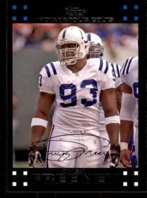 2007 Topps #257 Dwight Freeney Indianapolis Colts - Image 1 of 2