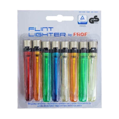 Einwegfeuerzeug 8er auf Blister von Polyflame
