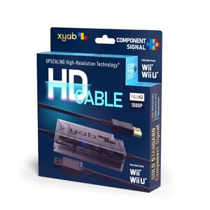 Nintendo Wii & Wii U - XYAB HD Link Cable Cord Full 1080 HDMI - New