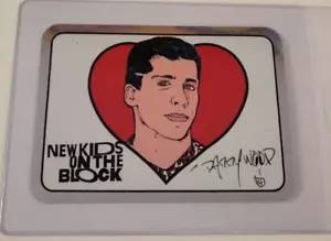 NUOVO KIDS ON THE BLOCK Danny Wood anni 90 prisma distributore automatico sticker card Kodak - Foto 1 di 3