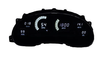 1994-2004 Ford Mustang Digital Dash Panel White LED Gauges Lifetime Warranty - Image 1 of 4